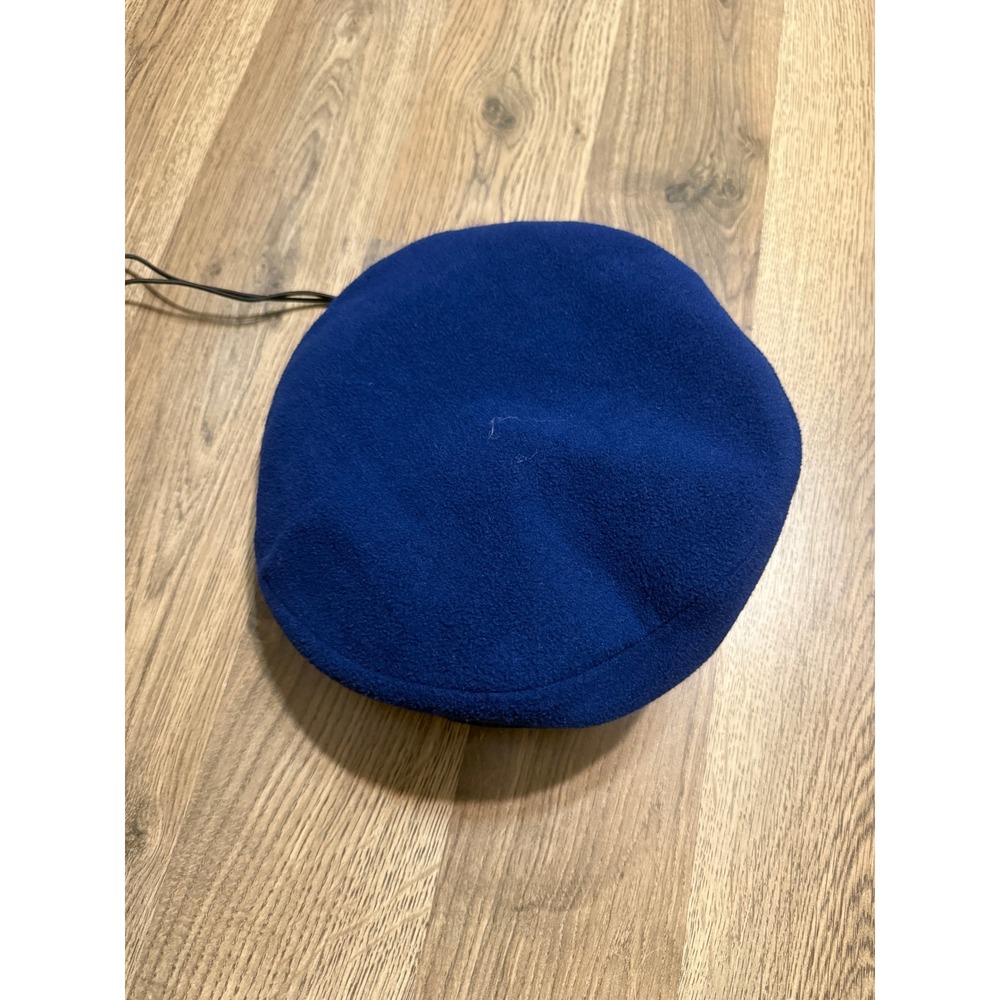 Roots Hat Unisex Size OS Blue Beret Fleece Salt Lake City 2002 U.S. Olympic Team